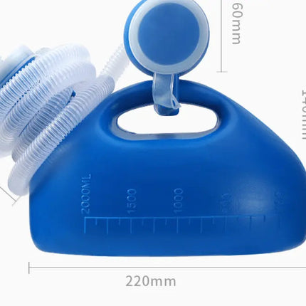 Travel Companion | Portable Urinal with Removable Hose & 2L Capacity | Ideal for Camping and Outdoor Adventures 2