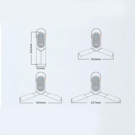 Travel Dryer | Portable Clothes Quick Dryer with Multi-Mode Functionality | Compact Design for Efficient Drying 3