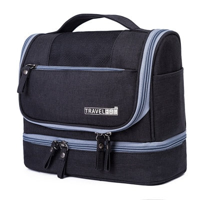 Travel Essentials | Large-Capacity Hanging Toiletry Bag with Multiple Compartments | Water-Resistant Design for Organized Packing 4