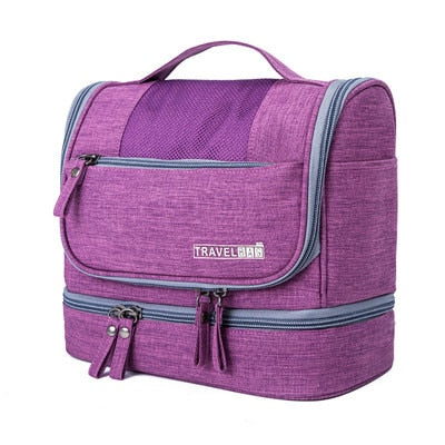 Travel Essentials | Large-Capacity Hanging Toiletry Bag with Multiple Compartments | Water-Resistant Design for Organized Packing 5