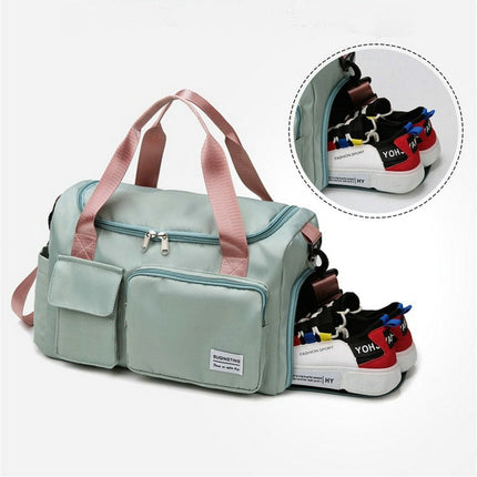Travel Essentials | Multi-Pocket Gym Duffle Bag with Waterproof Design | Versatile Carrying for Organized Adventures 10