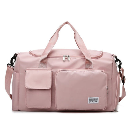 Travel Essentials | Multi-Pocket Gym Duffle Bag with Waterproof Design | Versatile Carrying for Organized Adventures 17