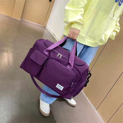 Travel Essentials | Multi-Pocket Gym Duffle Bag with Waterproof Design | Versatile Carrying for Organized Adventures 2