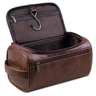 Travel Essentials | Premium Leather Toiletry Bag with Ample Storage | Stylish Organizer for Travelers 0