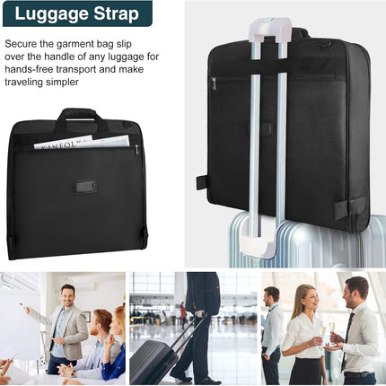 Travel Garment Bag | Foldable Waterproof Suit Organizer with 45L Capacity | Lightweight Design for Wrinkle-Free Travel 2