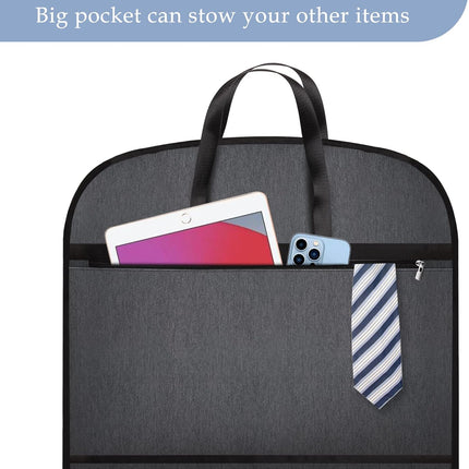 Travel Garment Bag | Waterproof Oxford Suit Cover with Foldable Design | Durable Protection for Wrinkle-Free Clothing 2