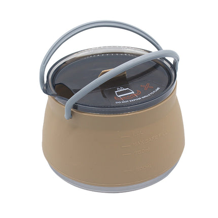 Travel Go | Camping Kettle with Durable Collapsible Design | Lightweight & Versatile for Outdoor Cooking 0
