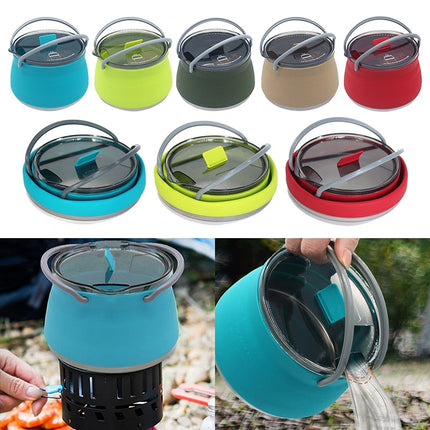 Travel Go | Multifunctional Collapsible Outdoor Kettle for Easy Boiling & Cooking 2