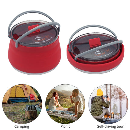 Travel Go | Multifunctional Collapsible Outdoor Kettle for Easy Boiling & Cooking 3