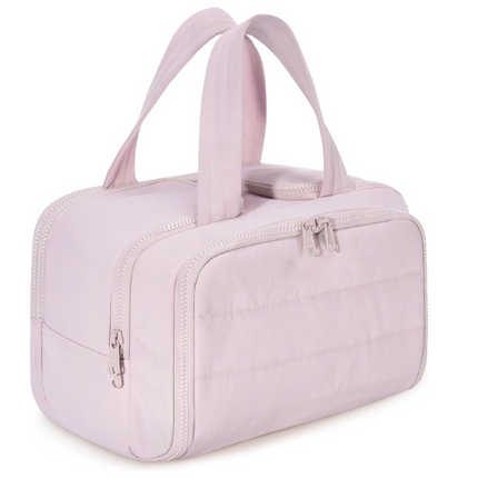 Travel Toiletry Bag | Hanging Dopp Kit with Waterproof Lining | Compact Organizer for Women 0