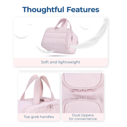 Travel Toiletry Bag | Hanging Dopp Kit with Waterproof Lining | Compact Organizer for Women 5