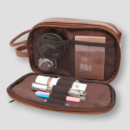 Travel Toiletry Bag with Waterproof Design & Multiple Compartments | Organized Dopp Kit for Easy Packing 1