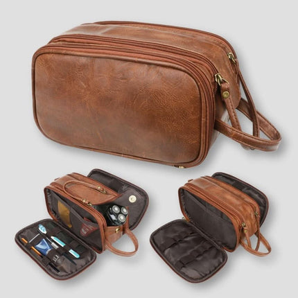 Travel Toiletry Bag with Waterproof Design & Multiple Compartments | Organized Dopp Kit for Easy Packing 2