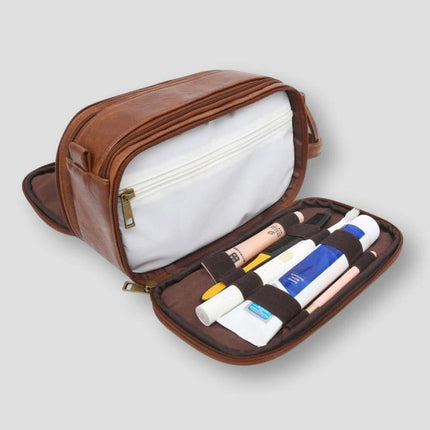 Travel Toiletry Bag with Waterproof Design & Multiple Compartments | Organized Dopp Kit for Easy Packing 3