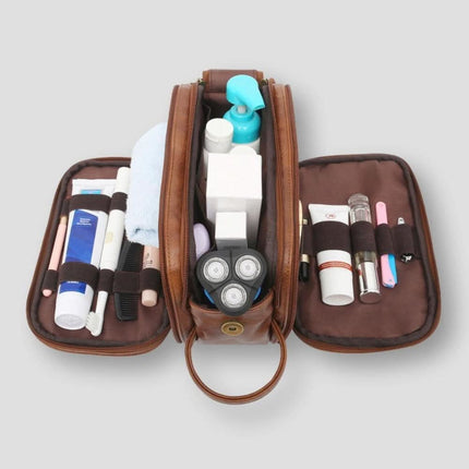 Travel Toiletry Bag with Waterproof Design & Multiple Compartments | Organized Dopp Kit for Easy Packing 4