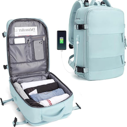 Traveler's Companion | Durable Backpack with USB Charging Port | Water-Resistant Design for Outdoor Adventures 7