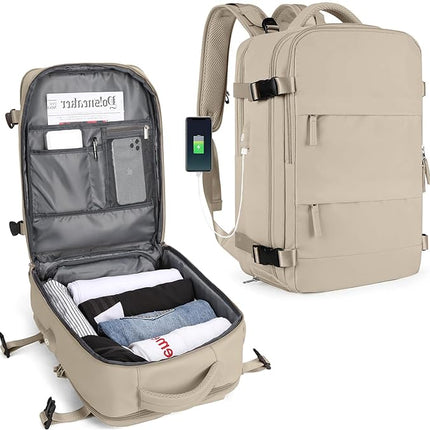Traveler's Companion | Durable Backpack with USB Charging Port | Water-Resistant Design for Outdoor Adventures 8