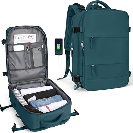 Traveler's Companion | Durable Backpack with USB Charging Port | Water-Resistant Design for Outdoor Adventures 9