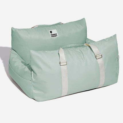 Travelpup | Dog Seat Bed with Adjustable Safety Straps | Comfortable and Secure Car Rides 16