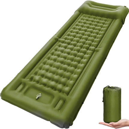 TrekBreeze | Self-Inflating Camping Sleeping Pad with Integrated Foot Pump | Ultralight & Waterproof for Maximum Comfort 7