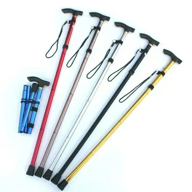 TrekMate | Adjustable Aluminum Hiking Pole with 5-Level Height Adjustment | Lightweight & Compact for Outdoor Adventures 1