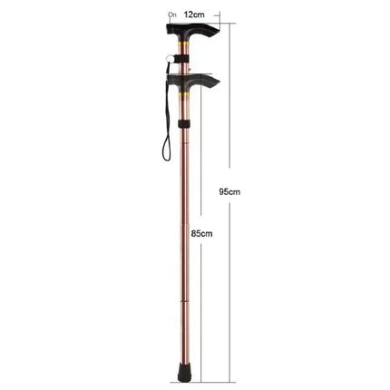 TrekMate | Adjustable Aluminum Hiking Pole with 5-Level Height Adjustment | Lightweight & Compact for Outdoor Adventures 5