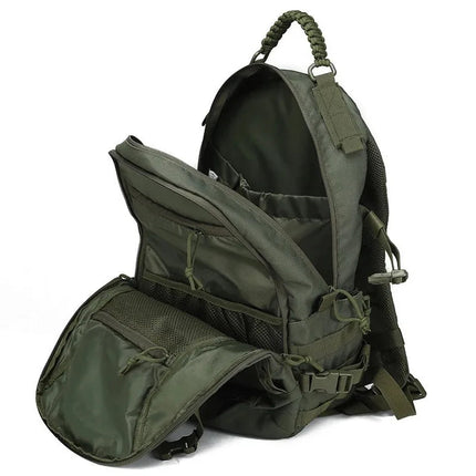 TrekNexus | 35L Tactical Hiking Backpack with MOLLE System | Waterproof Design for Outdoor Adventures 4