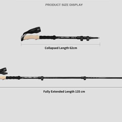 TrekPro | Adjustable Trekking Poles with Anti-Shock System | Lightweight Design for Joint Support 2