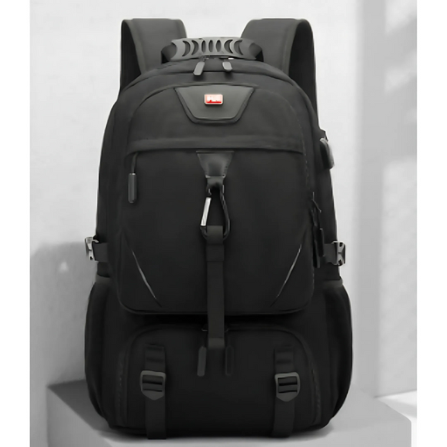 TrekX Expand | 60L Travel Backpack with Water-Repellent Fabric | Ergonomic Design for Comfort 0
