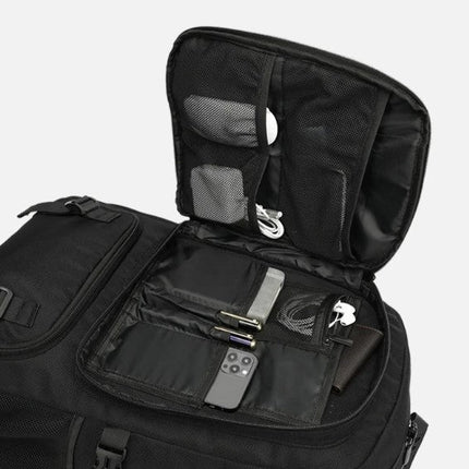 TrekX Expand | 60L Travel Backpack with Water-Repellent Fabric | Ergonomic Design for Comfort 3