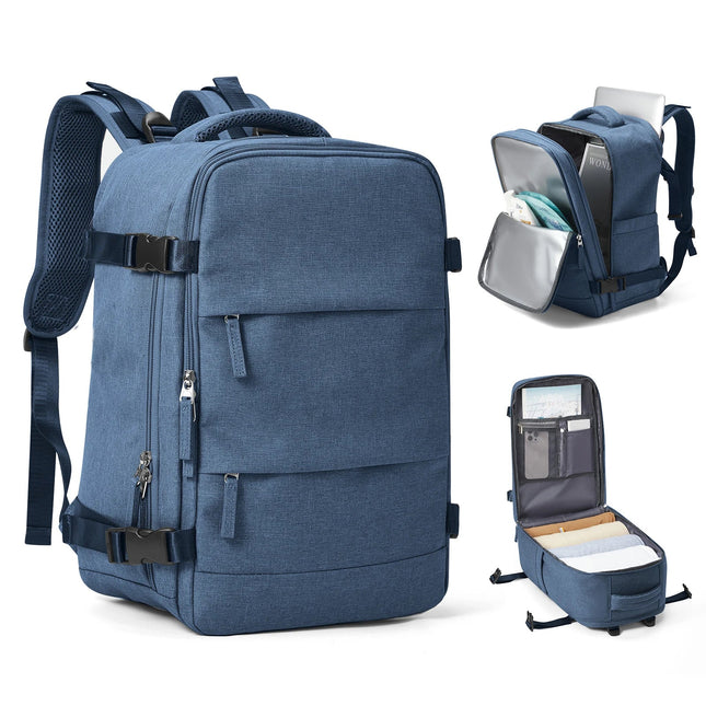 Trekvora | Travel Backpack with Waterproof Design & Laptop Compartment | Versatile Storage for Active Lifestyles 0