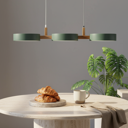 Trestle | Linear Pendant Light with Staggered Metal Shades | Scandinavian Design for Modern Spaces 10