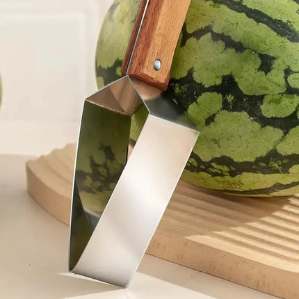 Watermelon Cutter, Stainless Steel Watermelon Slicer, Fruit Cutter for Melon and Cantaloupe, Fruit Slicer Kitchen Gadget