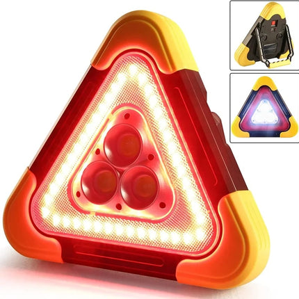 Triangular Emergency Light | COB LED Work Light with Power Bank Function | Versatile Safety Signal for Car Repairs and Camping 2