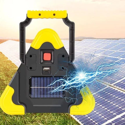 Triangular Emergency Light | COB LED Work Light with Power Bank Function | Versatile Safety Signal for Car Repairs and Camping 3