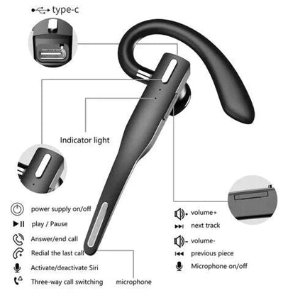 TruCall Bluetooth Headset | Noise Cancelling, 20-25 Hours Talk Time 3
