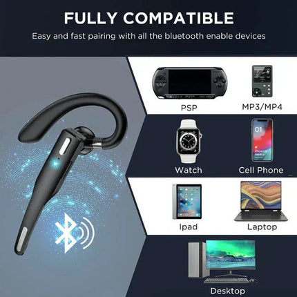 TruCall Bluetooth Headset | Noise Cancelling, 20-25 Hours Talk Time 5