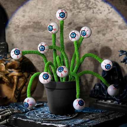 Halloween Bouquet with Fake Eyeballs, Halloween Party Decor and Halloween Decorations