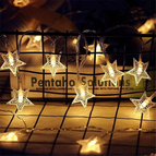 Star / Warm White / Plug 00LEDs -33 feet