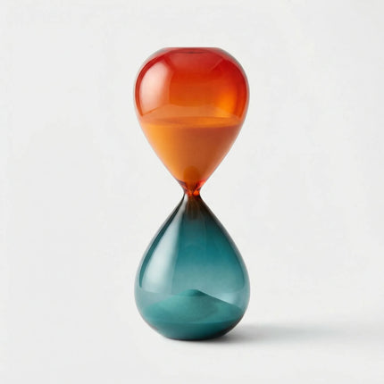 Hourglass Sand Timer, Decorative Hourglass for Office Desk Decor – image 4