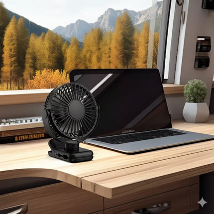 USB Desk Fan | Quiet Air Circulator with Long Battery Life | Perfect Cooling Solution for Home and Office 4