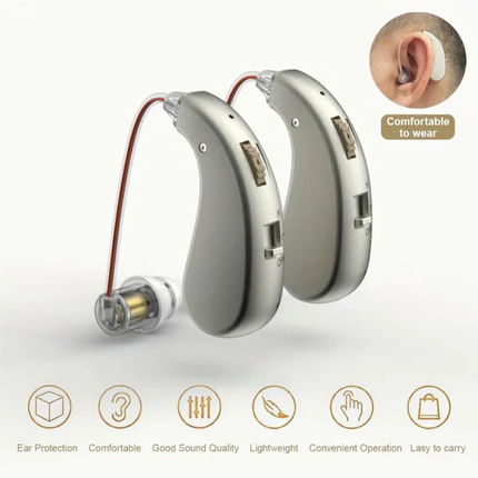USB Rechargeable OTC Hearing Aids with Bluetooth Connectivity | Comfortable Design for Enhanced Audio 2