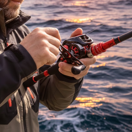 Ultimate Fishing Rod and Reel Set | Ultra-Light Carbon Rod with High-Performance Spinning Reel for Effortless Casting 2