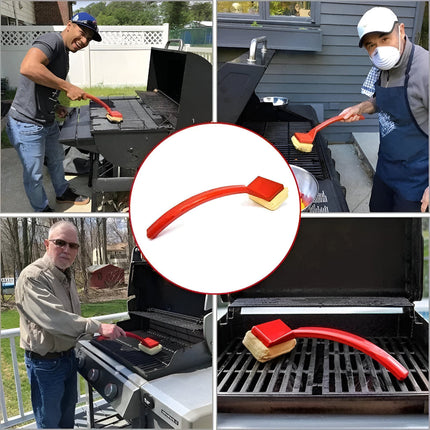 Ultimate Grill Cleaning Brush | Steam-Powered Tool with Long Handle for Safe BBQ Maintenance 4