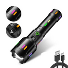 Ultimate LED Flashlight | 9000 Lumens Rechargeable with Zoom Feature | Durable Design for Outdoor Adventures 0