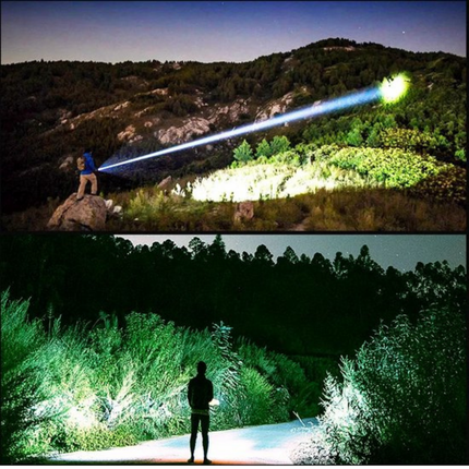 Ultimate LED Flashlight | 9000 Lumens Rechargeable with Zoom Feature | Durable Design for Outdoor Adventures 5