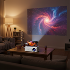 Ultimate Mini Projector | 3000 Lumen LED Projector for Movies & Gaming | Compact Design for On-the-Go Entertainment 0
