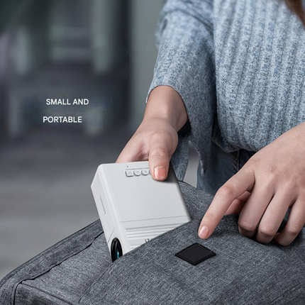 Ultimate Mini Projector | 3000 Lumen LED Projector for Movies & Gaming | Compact Design for On-the-Go Entertainment 5