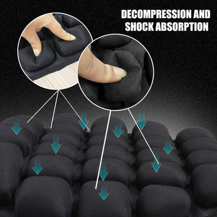Ultimate Motorcycle 3D Cushion with Air Flow Technology | Enhanced Comfort for Long Rides 2