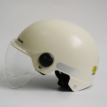 Ultimate Motorcycle Helmet | Lightweight Open Face Design with UV Protection | All-Season Comfort for Riders 12